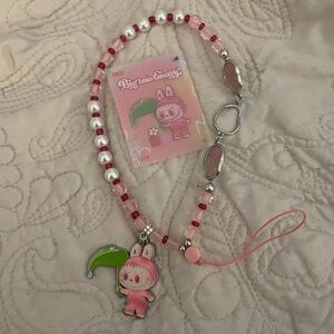 Pop mart Labubu Big into Energy Keychain